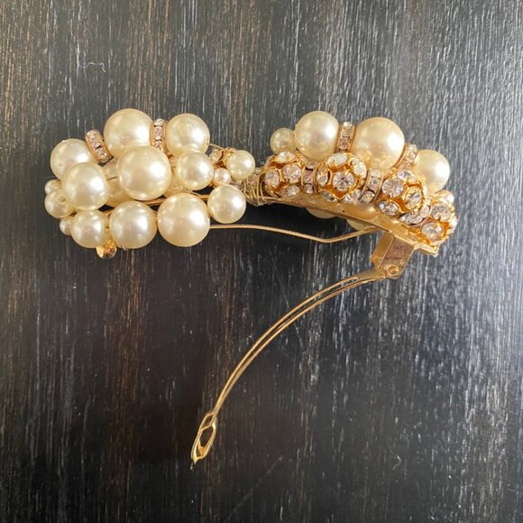 Pearl & Crystal Hair Clip main image 6